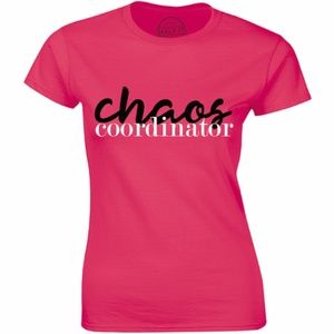Chaos Coordinator Mom Mother Parent Kids T-shirt